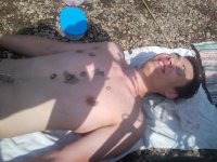 Создать мем Пляжный шизон