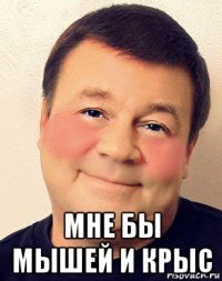  мне бы мышей и крыс