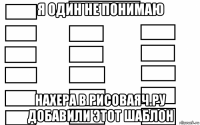 я один не понимаю нахера в рисоваяч.ру добавили этот шаблон