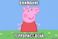 внимание террорист века