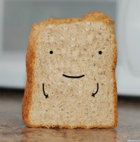 Создать мем Хлебушек