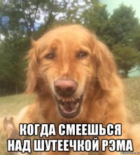  когда смеешься над шутеечкой рэма