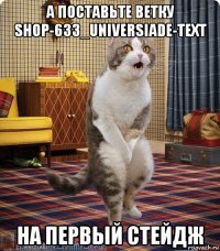 а поставьте ветку shop-633_universiade-text на первый стейдж