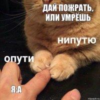 Дай пожрать, или умрёшь Я:А