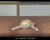 Создать мем NARUTO is DIE