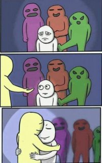Создать мем Проблемы и я