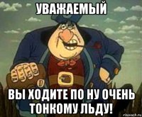 уважаемый вы ходите по ну очень тонкому льду!
