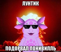 лунтик подорвал понивилль