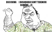 Bucovina și Basarabia sunt terenuri românești