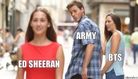 ARMY BTS Ed Sheeran