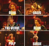 Blur Oasis The Verve Blur Pulp Suede