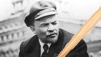 Создать мем Ленин