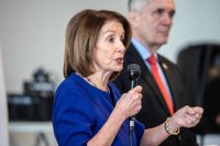 Создать мем Nancy pelosi