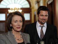 Создать мем Nancy pelosi