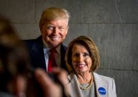 Создать мем Trump pelosi