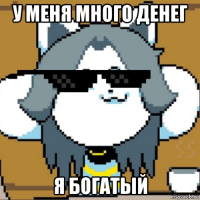 у меня много денег я богатый