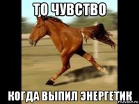 то чувство когда выпил энергетик