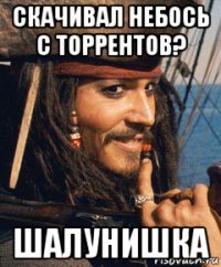 скачивал небось с торрентов? шалунишка