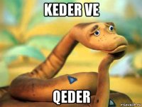 keder ve qeder