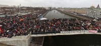 Создать мем Болотная крысы мост