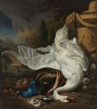 Создать мем Dead swan