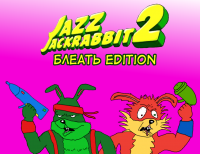 Создать мем Jazz jackrabbit 2