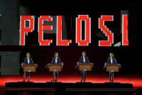 Создать мем Nancy pelosi