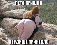 лето пришло пердище принесло