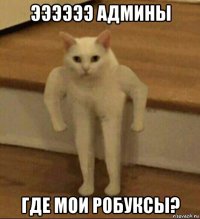 ээээээ админы где мои робуксы?