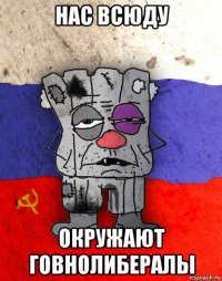 нас всюду окружают говнолибералы