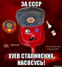 за ссср хуев сталинских насосусь!