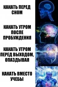 Какать перед сном Какать утром после пробуждения Какать утром перед выходом, опаздывая КАКАТЬ ВМЕСТО УЧЕБЫ