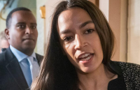 Создать мем AOC