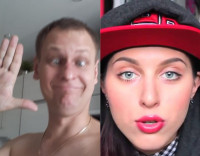 Создать мем Артем vs Катя