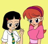Создать мем Cartoon Girls