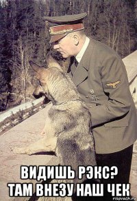  видишь рэкс? там внезу наш чек