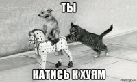 ты катись к хуям