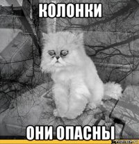 колонки они опасны