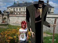 Создать мем Пугало и виталька ставовий из львова