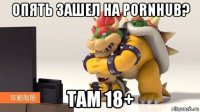 опять зашел на pornhub? там 18+