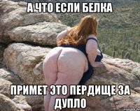 а что если белка примет это пердище за дупло
