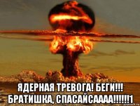  ядерная тревога! беги!!! братишка, спасайсаааа!!!!!!1