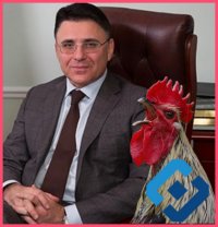 Создать мем Глав-Петух-Ко-ко-ко
