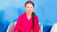Создать мем Гретта Тунберг