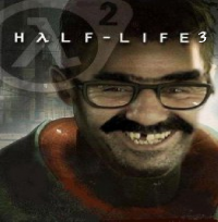 Создать мем HALF-LIFE 3