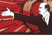Создать мем Ленин