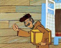Создать мем Печкин
