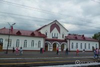 Создать мем ЖД вокзал Муром