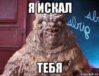 я искал тебя