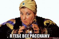  я тебе все расскажу